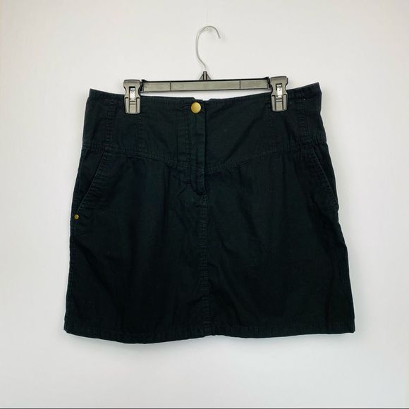 H&M Black A Line Mini Skirt with Pockets - Picture 3 of 6